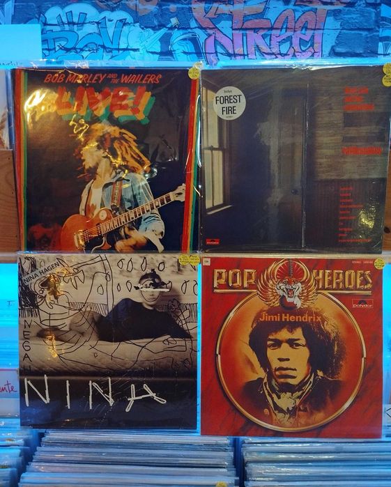 Vinil Guns n`roses Bowie Dylan Smiths Nirvana Queen Doors Sade Dire St