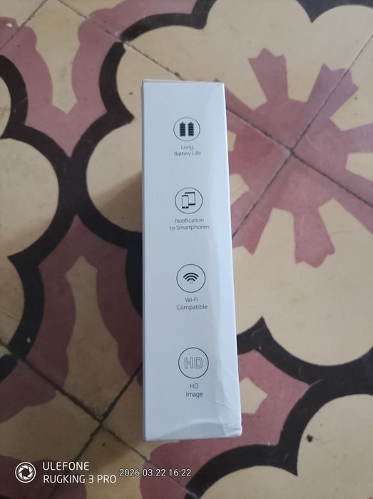 Campainha de porta com câmera