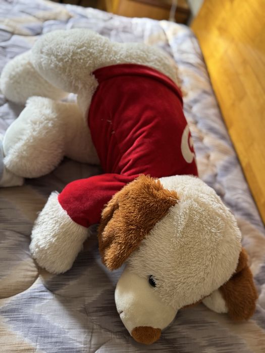 Lindo peluche, com revestimento muito fofo!