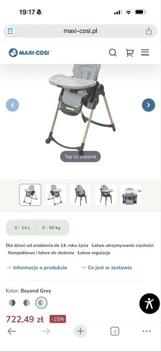 Maxi Cosi  MINLA GRAPHITE Beyond Grey Eco