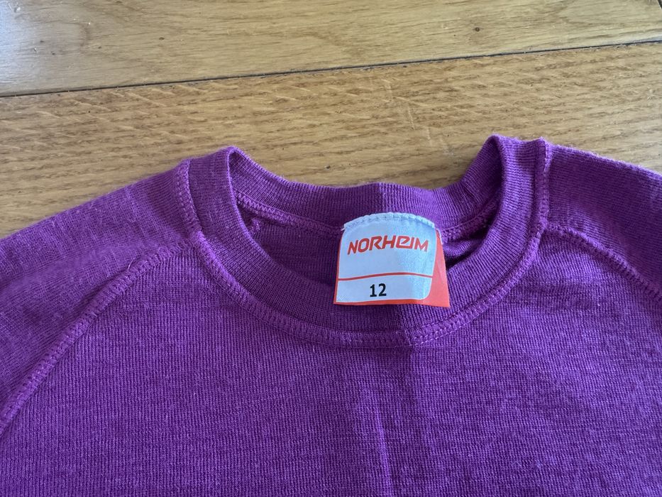 Norheim xs s bluzka wełniana koszulka
