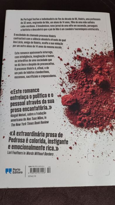O Processo Violeta - Inês Pedrosa