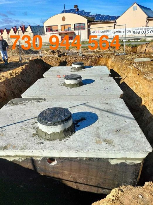 Zbiornik Betonowy Szambo Betonowe Szamba Zbiorniki na Deszczówkę ATEST