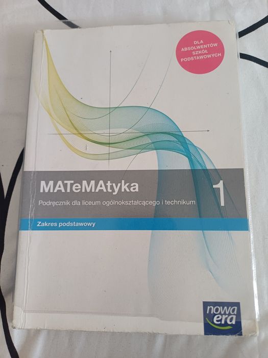 Matematyka 1 podręcznik Nowa era