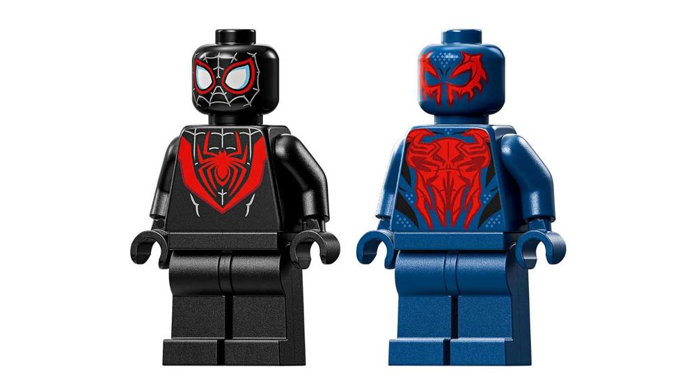 Klocki LEGO Marvel 76337 Miles Morales kontra Spider-Man 2099