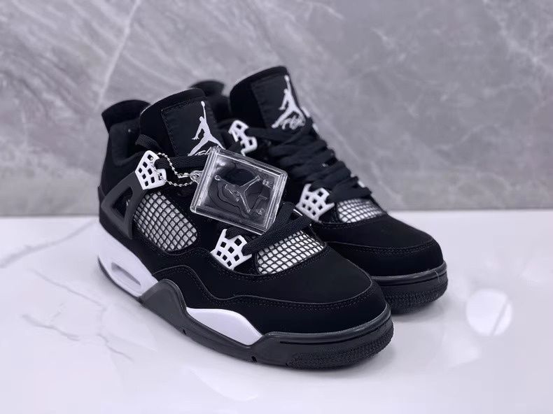 Nike_Air_Jordan_4 Retro white Thunder size:44