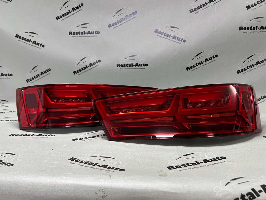 стопи audi q7 4m 15-20 года европа Фонари стопы ауди ку7 4м