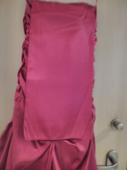 Vestido cerimônia Novo com echarpe