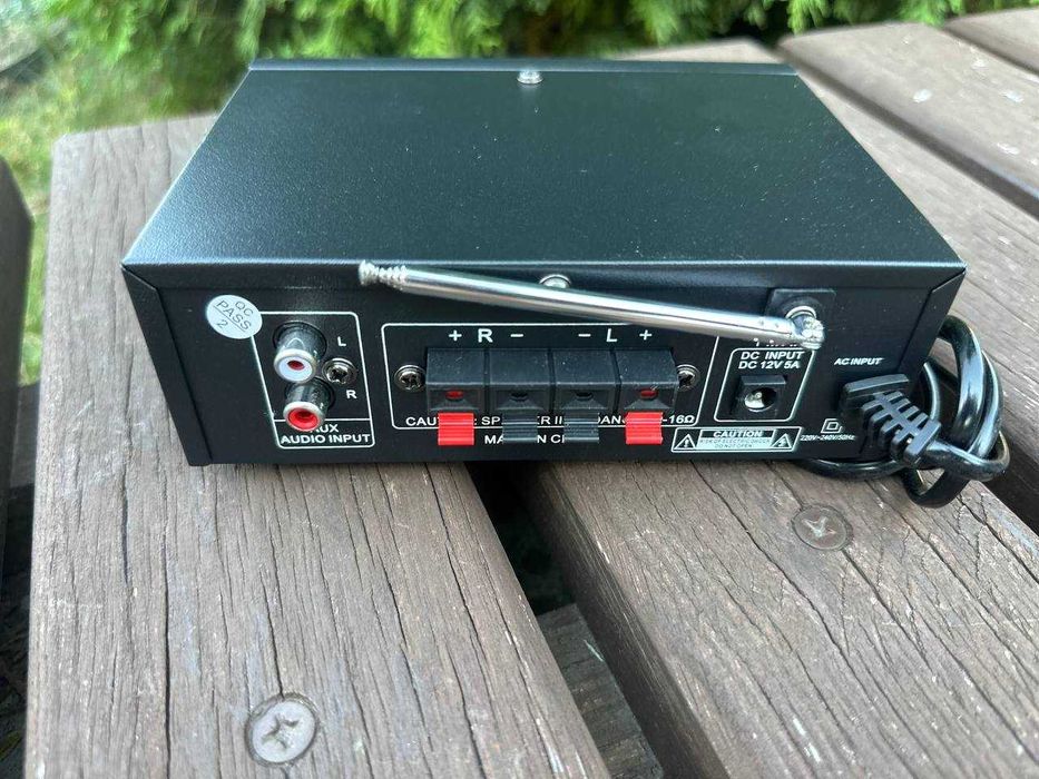 Підсилювач звуку в авто UKC Bluetooth 2x250W‼️ Ресивер 12V 220V
