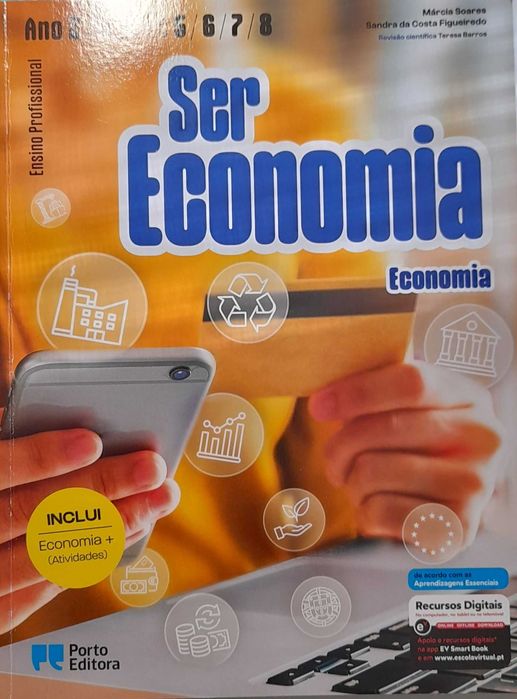 Economia Profissional - Manual Porto Editora Ano 2 Módulos 5/6/7/8