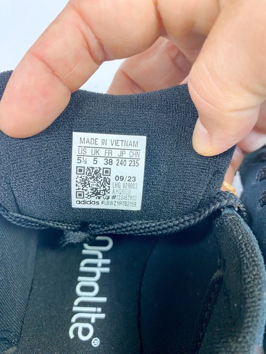 adidas Campus 00s Black White Gum (Kids) - 37 / 38 / 38.5 EU