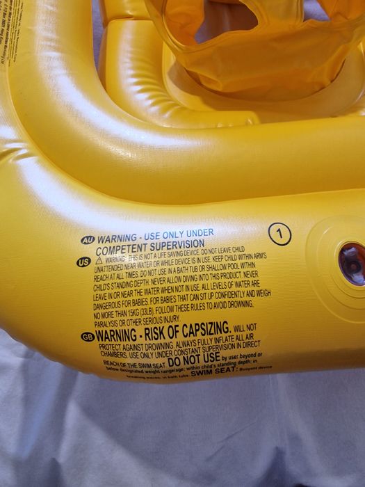 Boia insuflável Intex como nova