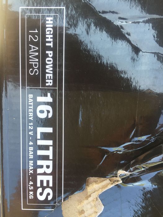 NOVO NUNCA USADO Pulverizador bateria 16 litros Garland FUM 316 MW