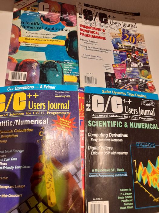 Livros programação C++ e C/C++ Users Journal