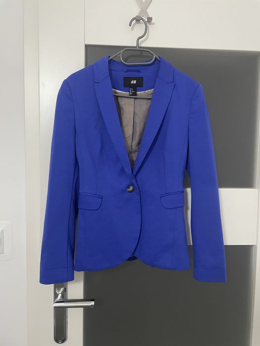 Granatowa marynarka H&M rozmiar S