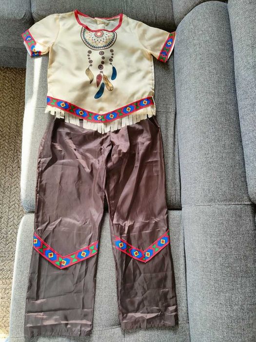 Kostium dziecięcy INDIANIN APACZ , rozmiar 122-128cm