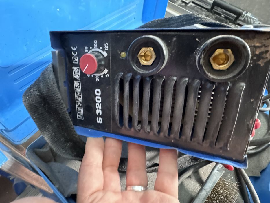 Máquina de soldar com mala