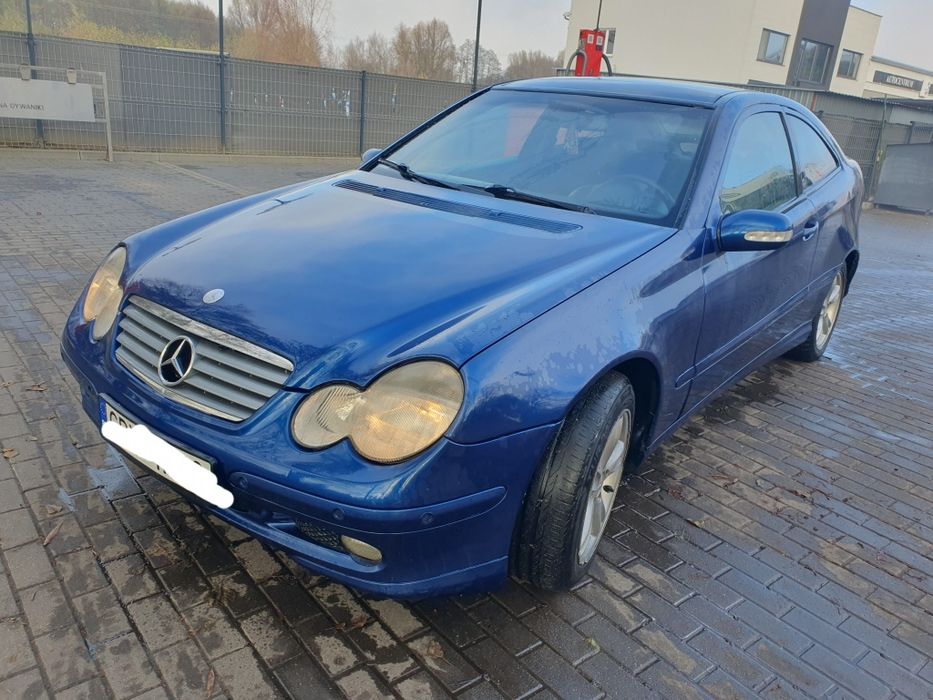 Mercedes c220 sport zarejestrowany panorama  coupe
