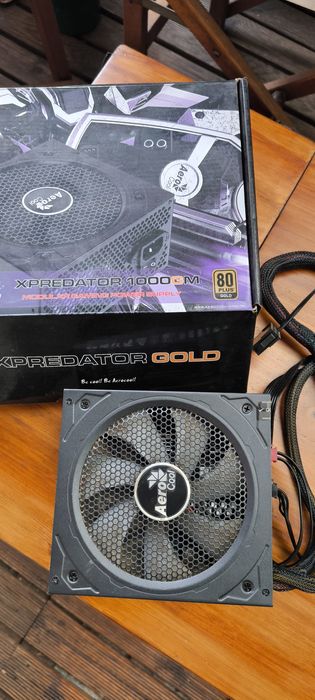 Fonte alimentação Aerocool XPredator 1000GM 1000W power supply