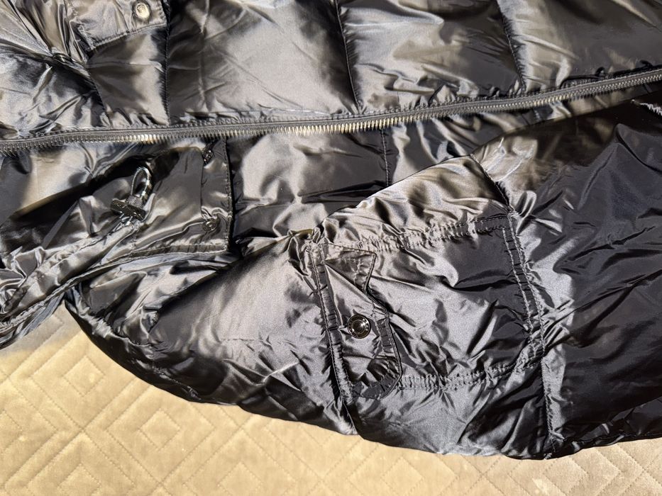 Michael Kors Men's Heavyweight Metallic Finish Hooded Puffer Jacket