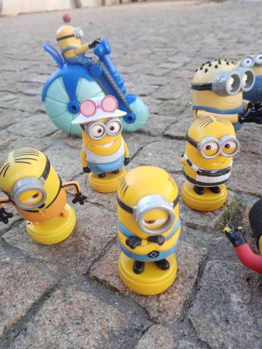 Figuras dos filmes dos minions