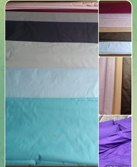 Простирадла на резинці, підковдри, наволочки, комплекти, бязь(бавовна)