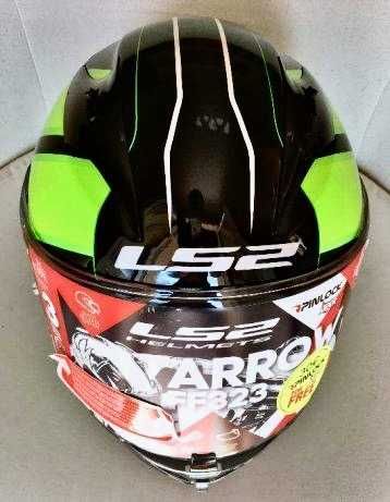 Capacete NOVO LS2 Arrow R Carbon/Kevlar Preto-Fluo.55% DESCONTO Tm XXS