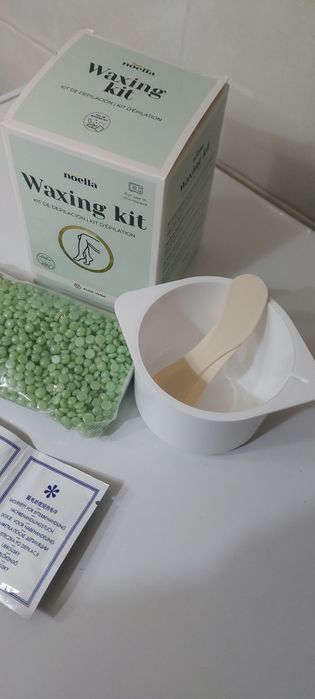 Kit depilação novo