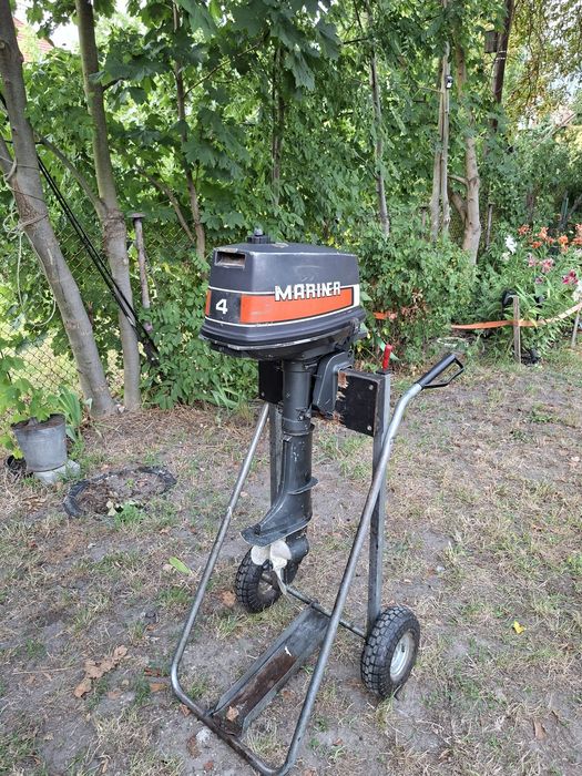 Silnik zaburtowy Mariner/Yamaha 4km  2t stopa S krótka