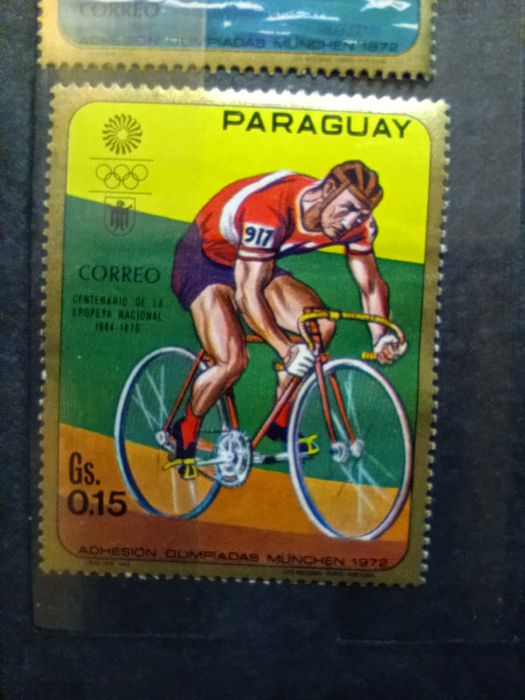 Znaczki znaczek pocztowy PARAGWAJ 1970 Olimpijskie
