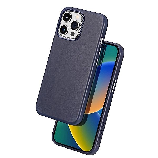 Dux Ducis Naples etui iPhone 14 Pro magnetyczny skórzany pokrowiec Mag
