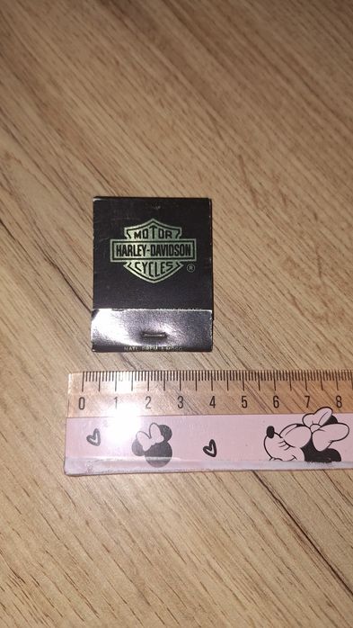 zapałki kolekcjonerskie Harley-Davidson i Andora, pudełka unikatowe