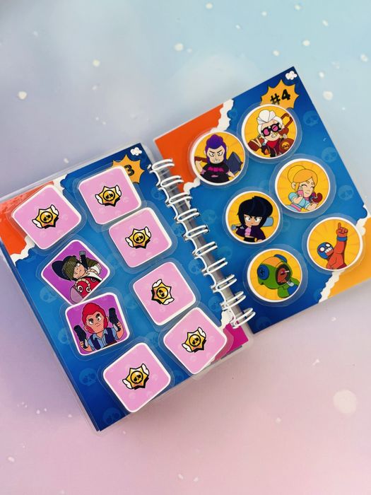 Альбом на липучках brawl stars