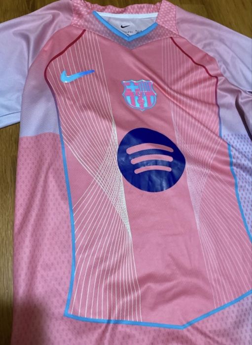 camisola barcelona rosa