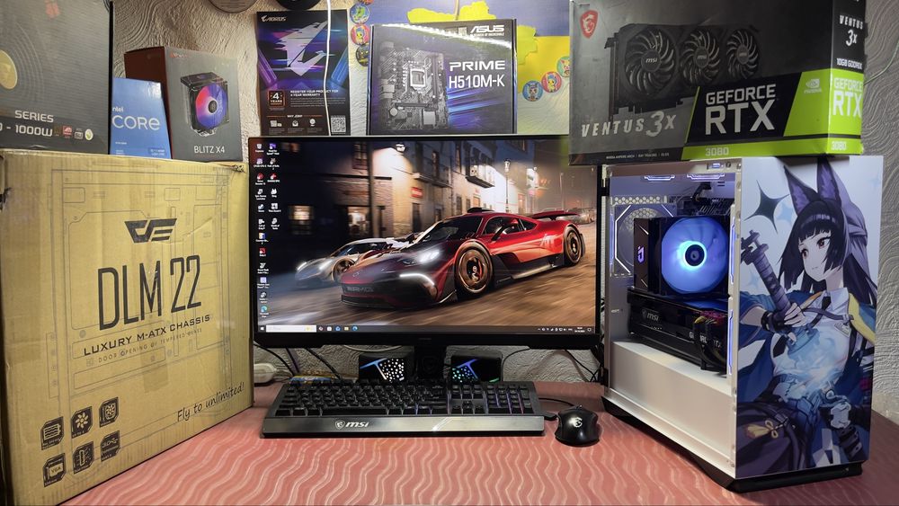 Игровой пк/Компьютер/RTX 3080-10GB/i5 11400f!