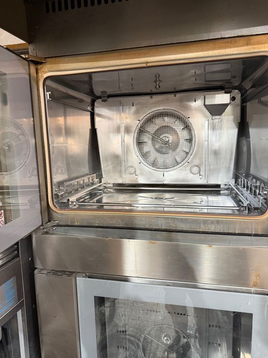 Piec piekarniczy cukierniczy WIESHEU Euromat 64S/L zestaw 15 blach