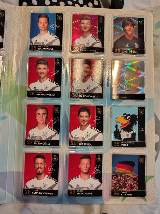 Kompletny album DFB Niemcy 2018
