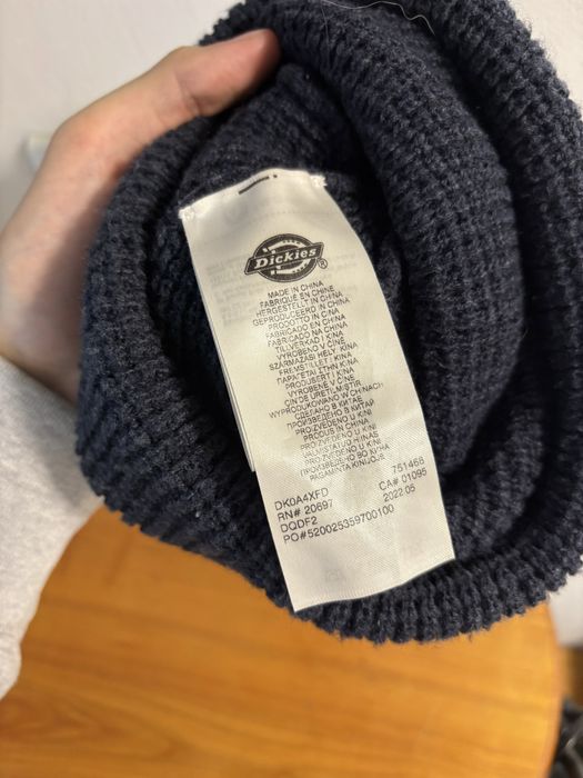 Шапка dickies beanie синя