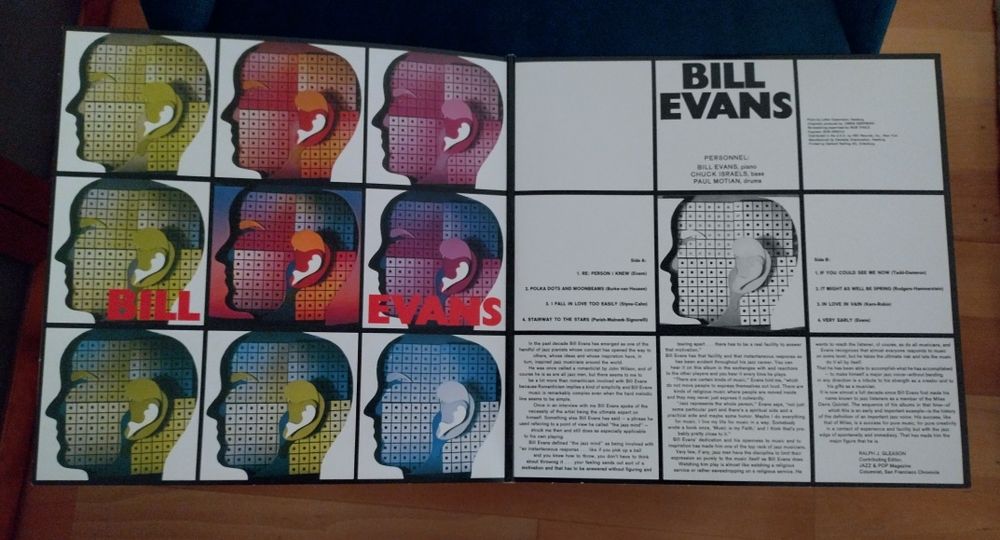 Bill Evans trio "Moon Beams"  vinil novo Deluxe Gatefold