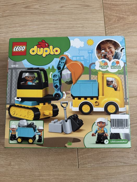 Lego Duplo 10931 koparka i wywrotka 2+