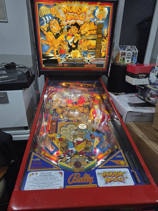 fliper mousin around pinball