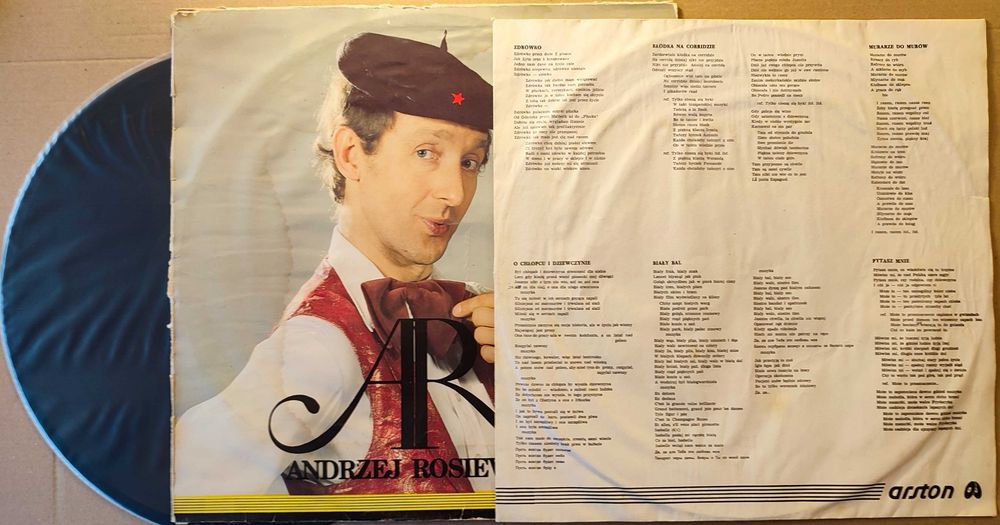 Andrzej Rosiewicz "AR" winyl, płyta winylowa LP