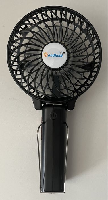 Gabless wentylator składany USB 3 biegi biurkowy podróż BRAK BATERII