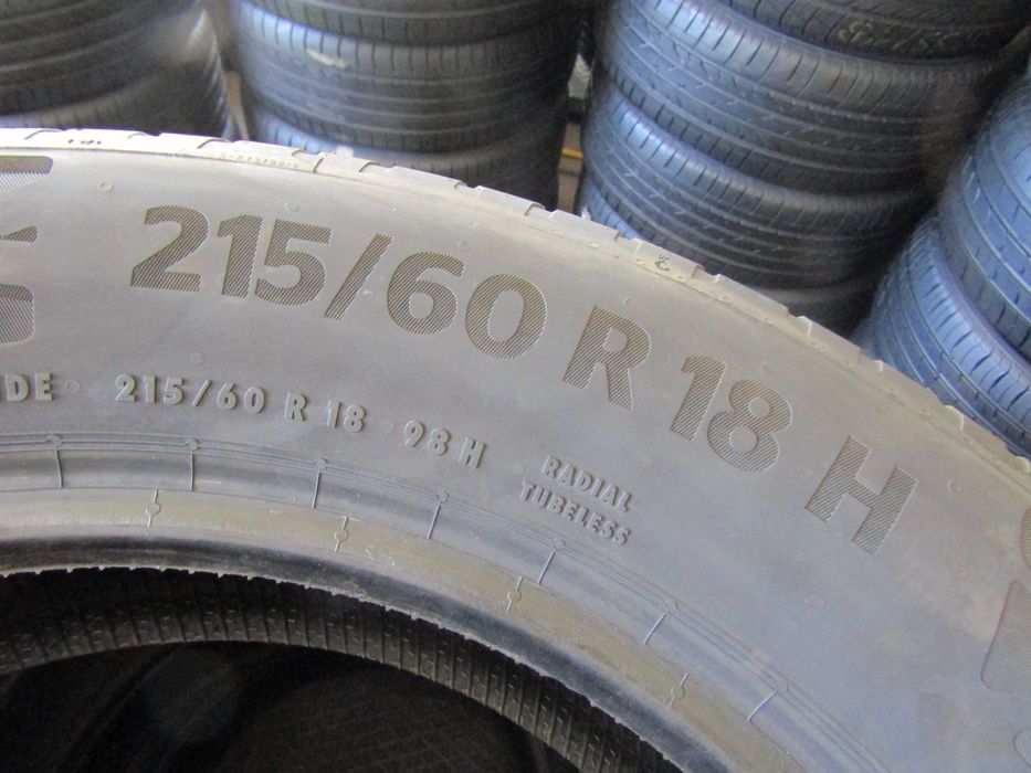 215/60R18 Continental ECOCONTACT 6Q 4szt Nieużywane 98H 2025R