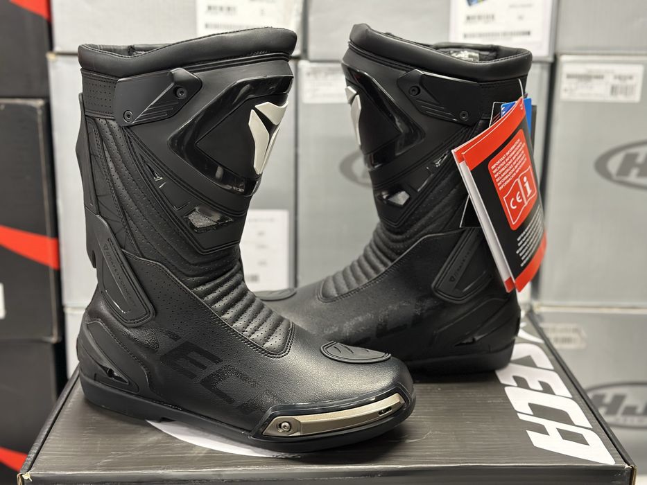 Sportowe buty motocyklowe SECA HYPER II CE Black 42,43,44, Slidery!