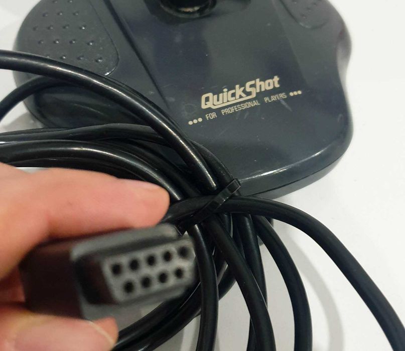 Joystick QuickShot QS-130F - stan nieznany Amiga Commodore