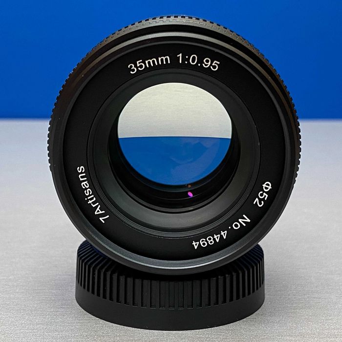 7Artisans 35mm f/0.95 (Micro 4/3) - NOVA - 3 ANOS DE GARANTIA