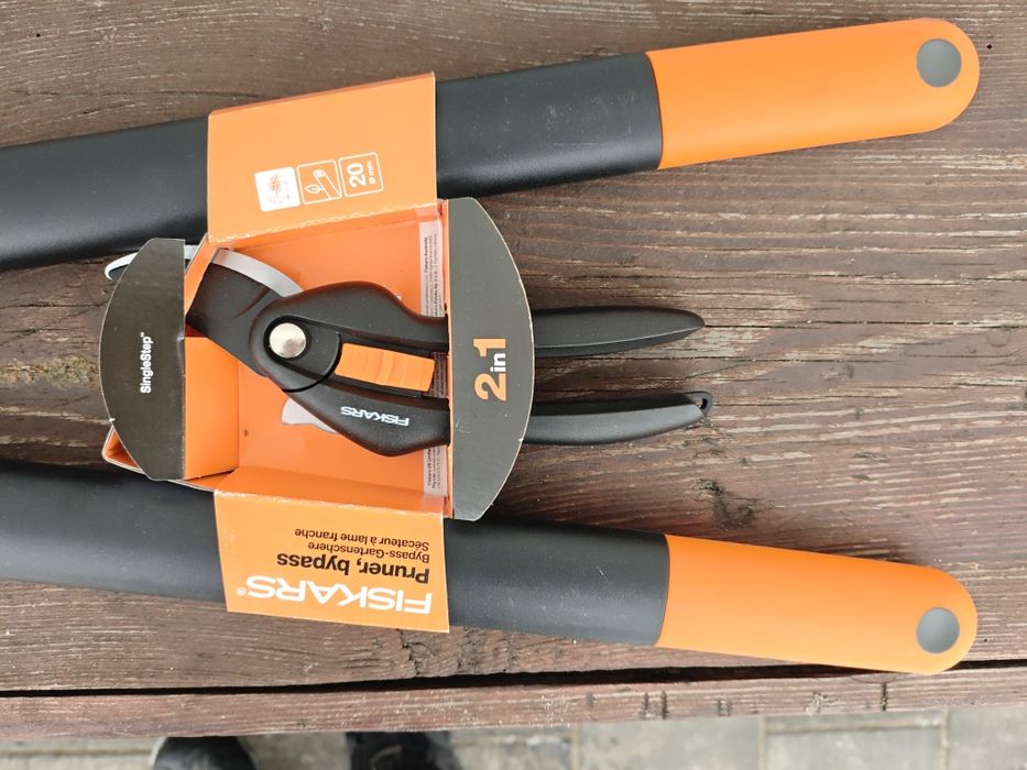 Fiskars zestaw nowych sekatorów L78 + P26