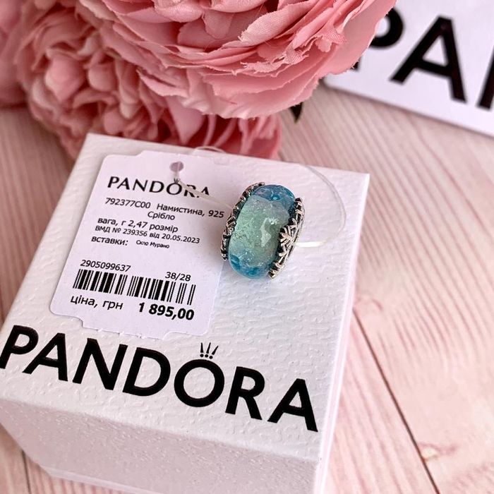 Шарм Pandora, Намистина нова оригінал Пандора Підвіска срібло бусина