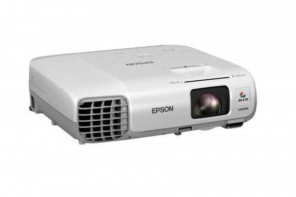 Epson Projector EB-965 (Beamer); 3LCD z LAN (Ethernet)
